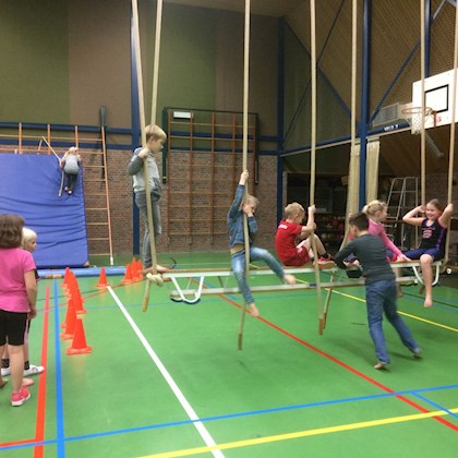 Speeltuin in de gymles